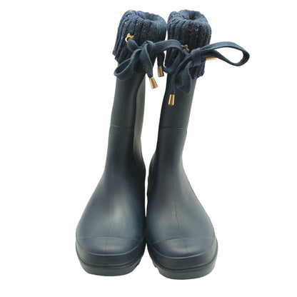 Camylla Navy Rain Boots