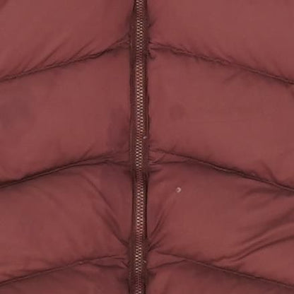 Maroon Puffer Jacket