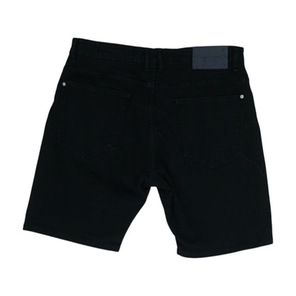 Black Denim Shorts
