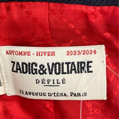 Navy Marly Lainage Coat