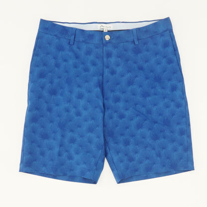 Blue Tropical Chino Shorts