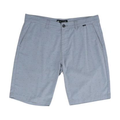 Gray Graphic Active Shorts