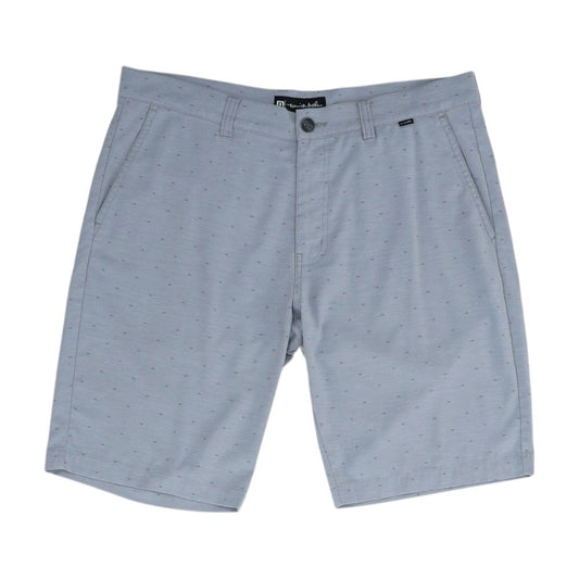 Gray Graphic Active Shorts