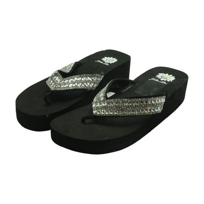 Black Flip Flop Sandals