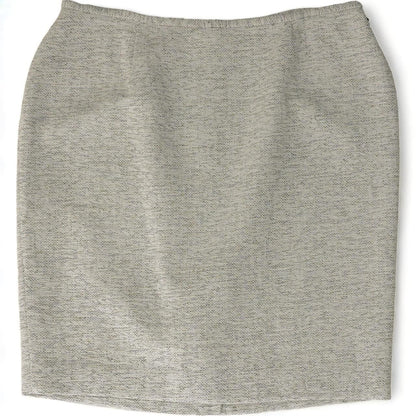Gray Misc Midi Skirt