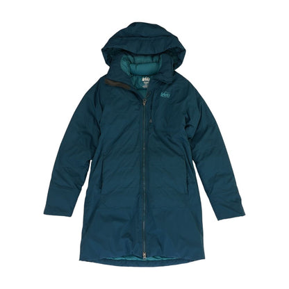 Teal Puffer Coat