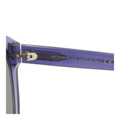 Purple TF957-D Round Sunglasses