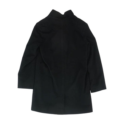 Black 100% Wool Topcoat