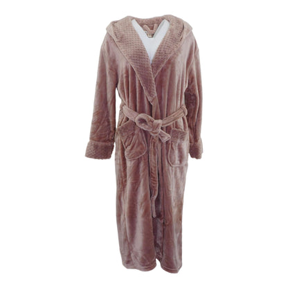 Brown Solid Robe