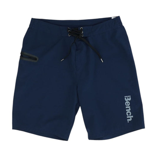 Navy Solid Board Shorts