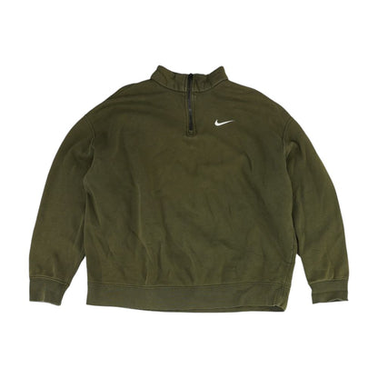 Green 1/4 Zip Pullover