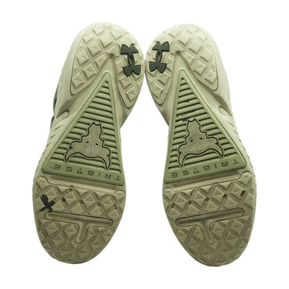 Green Low Top Athletic Shoes