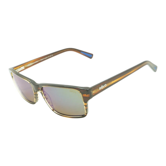 Brown RE1112ECO Square Sunglasses