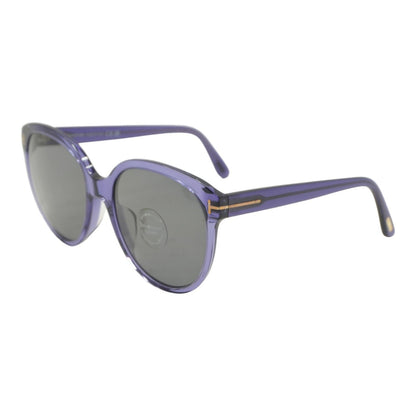 Purple TF957-D Round Sunglasses