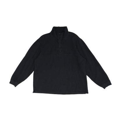 Black 1/4 Zip Pullover