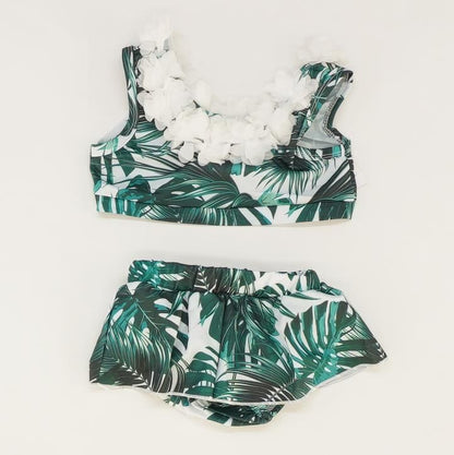 Green Tropical Swimwear