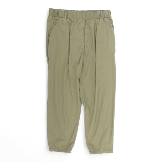 Olive Solid Joggers Pants