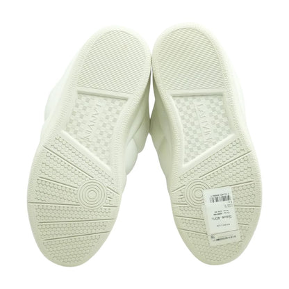 XL Curb White Leather Sneakers