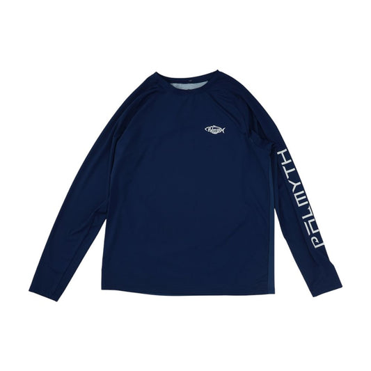 Navy Graphic Swim Top