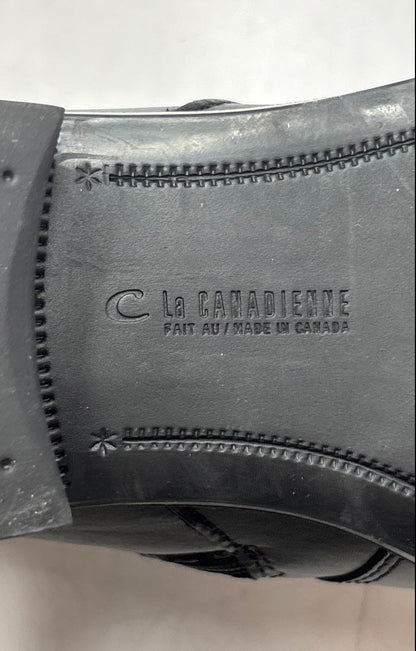 Black Leather Ankle Boots