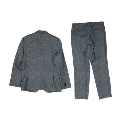 Gray Striped 2pc Suit