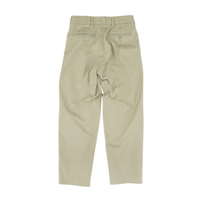 Tan Solid Khaki Pants