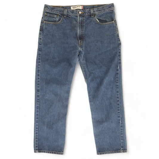 505 Solid Regular Jeans
