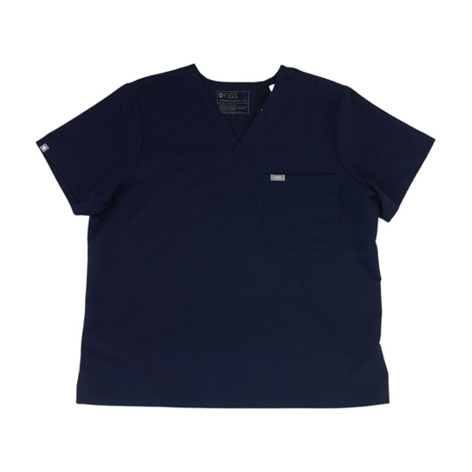Navy Scrub Top