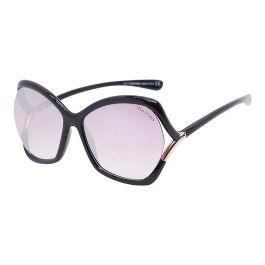 Black Astrid -02 Oversized Sunglasses