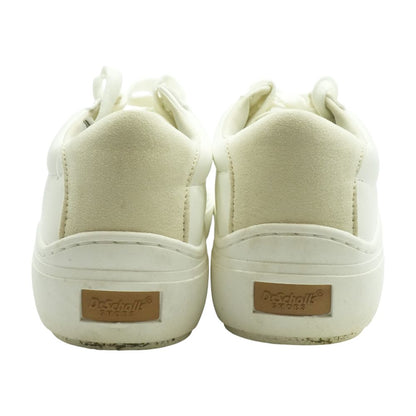 Time Off White Low Top Athletic Shoes