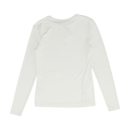 White Active Crewneck T-Shirt