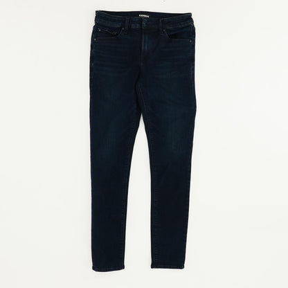 Navy Solid Skinny Jeans