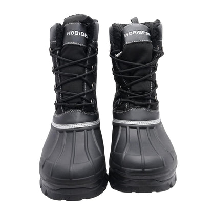 Black Rubber Winter Boots