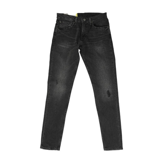 512 Black Tapered Jeans