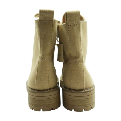 Beige Ankle Boots