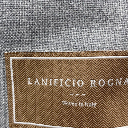 Gray Solid Havana Jetted 2pc Suit