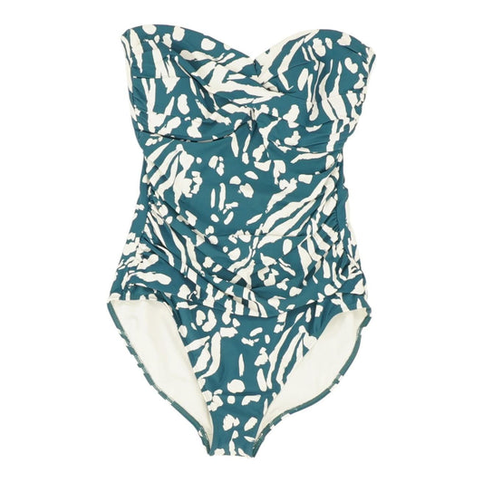 Teal Graphic One-Piece