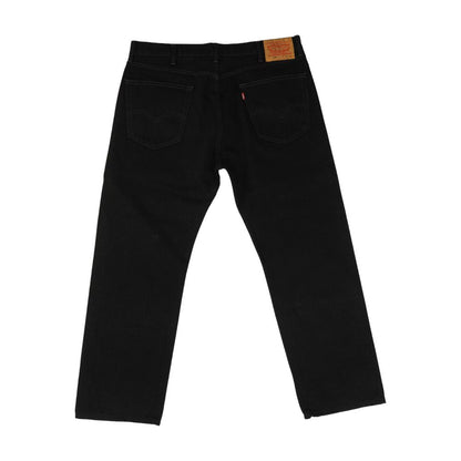 505 Black Regular Jeans