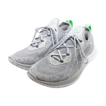 Curry 11 Team Gray Low Top Athletic Shoes