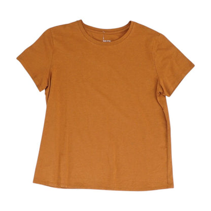 Brown Solid Pajama Top