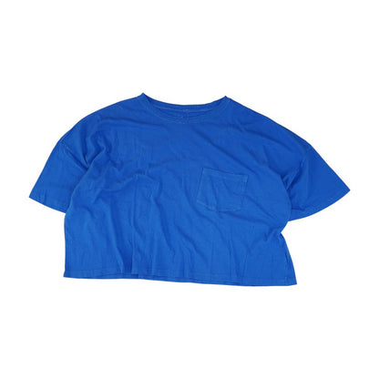 Blue Cropped T-Shirt