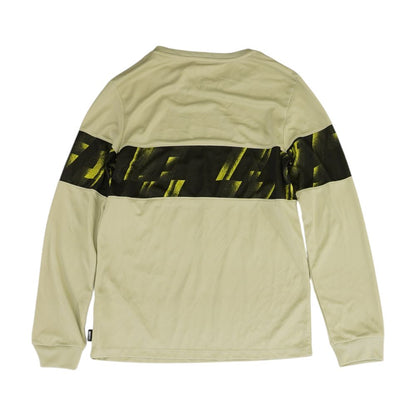 Neon Green Color Block Active T-Shirt