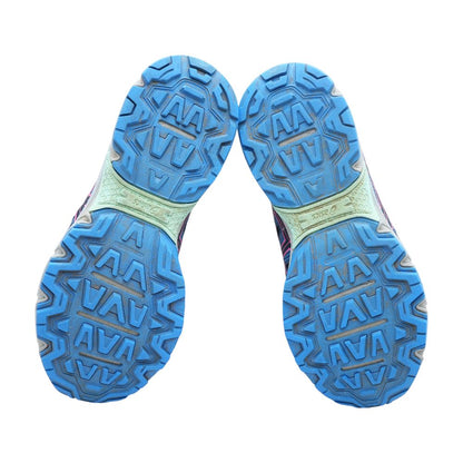 Blue Low Top Athletic Shoes