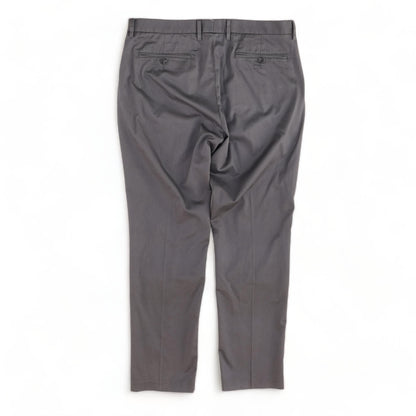 Charcoal Solid Chino Pants