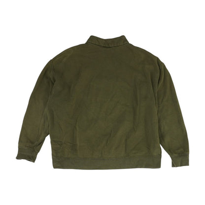 Green 1/4 Zip Pullover