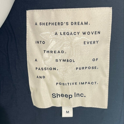 Blue Patchwork Bomber Jacket