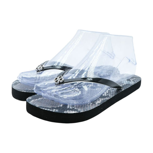 Black Flip Flop Sandals