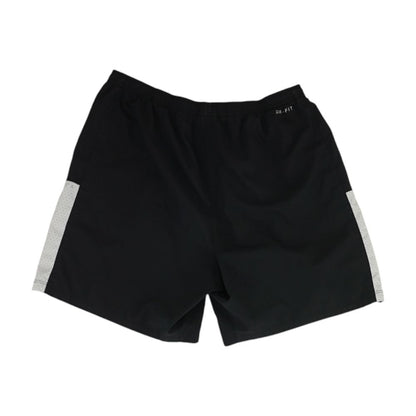 Black Color Block Active Shorts