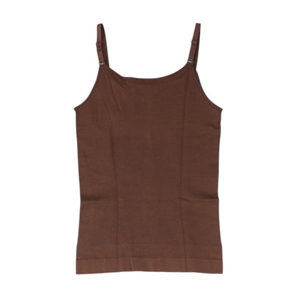 Brown Solid Camisole