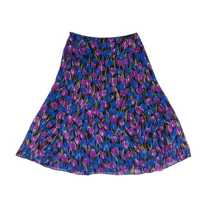 Multi Graphic Midi Skirt